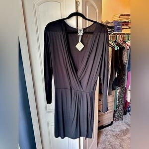 Haute Hippie Draped Wrap Effect mini dress - size M